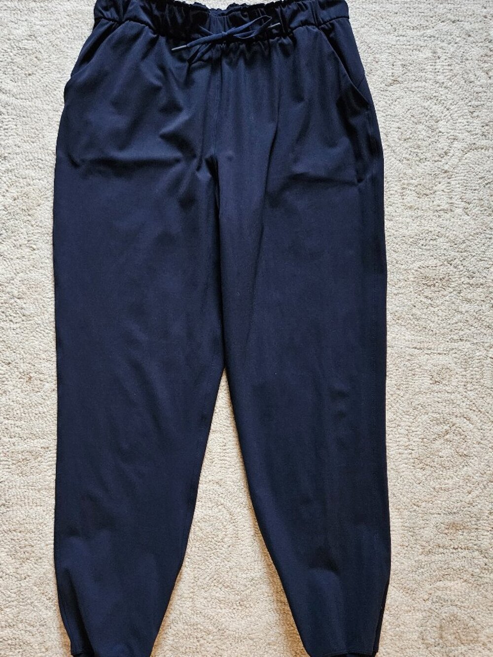 Lululemon Keep Moving Jogger Pants Navy Blue 10 W5CV4S Casual Athleisure Lounge